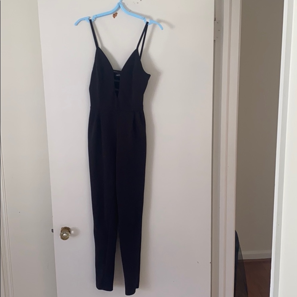Black jumpsuit